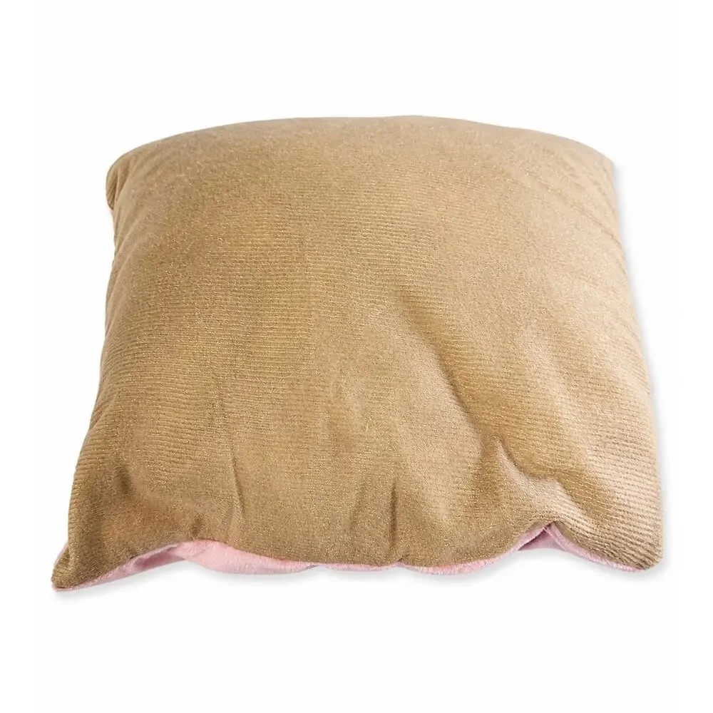 New Pink Kawaii Cat Cave Bed Bear Ears Pom Pom Plush Coquette Small Pet House